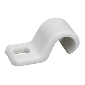 Plastikbøjle TK 10-14 hvid - 20 stk- I pose for DIY