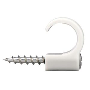 Skrueclips TCS-C3 sort Til 14-18mm kabler med Phillips® PH2 krydskærv – pk. á 100 stk