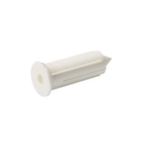 Clipsplugs hvid Ø5,5mm længde 20mm for søm Ø1,2-2mm – pk. á 100 stk
