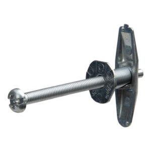 Kipplug M4x55mm pladetykkelse 9-30mm med skrue – pk. á 25 stk