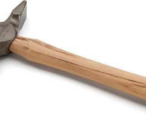 Penhammer AB150 med sandblæst og klarlakeret hoved, hærdet slagflade og lang pen. Træskaft i hickory