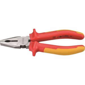 Kombinationstang 150mm 1000V LAUS med to-komponentsgreb. Til arbejde på emner med op til 1000V, IEC 60900 og VDE godkendt