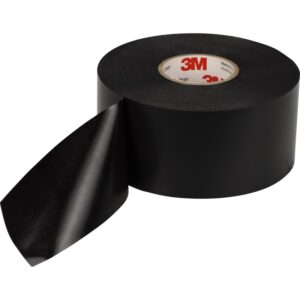 3M™ Scotchrap™ vejrbestandig korrosionsbeskyttelsestape 50 sort 25mmx33mx0,25mm – pk. á 10 stk