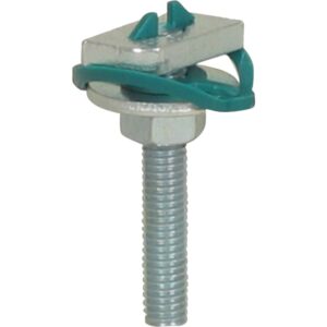BIS RapidRail® Hammerfix T-bolt M10x50mm, tykkelse 5,0mm, SW17, for skinne WM 0 til 35. Elforzinket