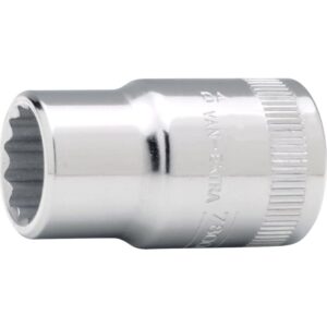 Tolvkanttop ½" SB7800DM 17mm, længde 38mm – pk. á 10 stk