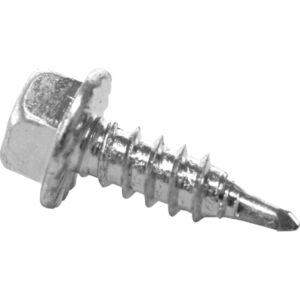 Ventilationsskrue SSKSR 4213, selvborende 4,2x13mm med reduceret borespids, el-galvaniseret, sekskanthoved 1/4". 1 pk. = 1000 stk.