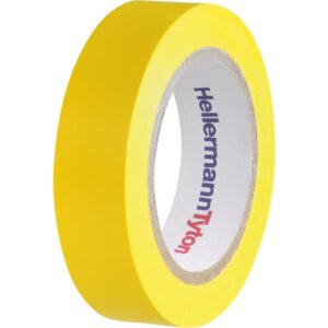 Tape PVC gul 0,15mmx15mmx10m – pk. á 10 stk