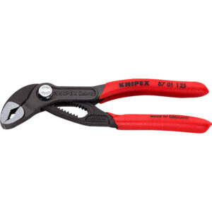 Cobra® Vandpumpetang længde 125mm Max. kapacitet rund Ø27mm. Max. kapacitet sekskant 27mm