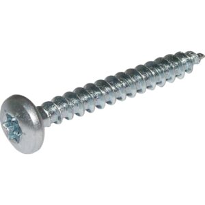 Spunskrue 3,5x30mm panhoved Torx® 15 kærv elforzinket – pk. á 500 stk