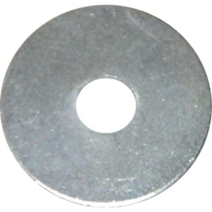 Skærmskive 10x30mm DIN9021 elforzinket, udvendig 30mm, indvendig 10,5mm, tykkelse 1,25mm – pk. á 100 stk