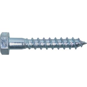 Franskskrue M8x100mm elforzinket DIN 571 nøglevidde 13mm – pk. á 100 stk
