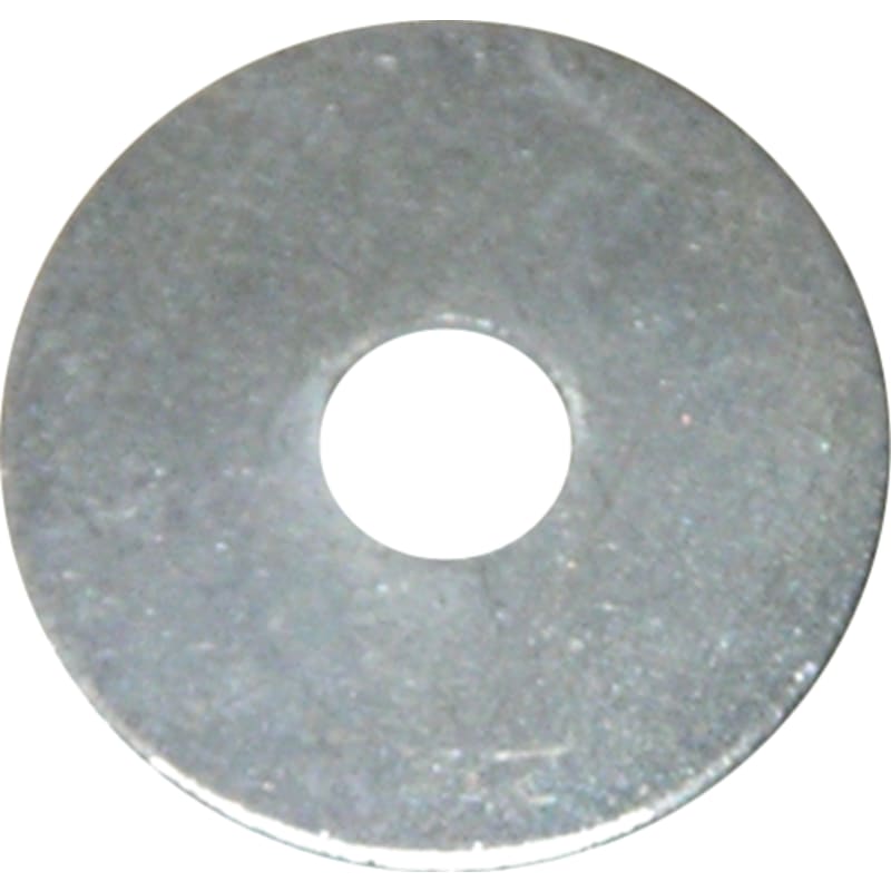 Skærmskive 6x30mm DIN9021 elforzinket, udvendig 30mm, indvendig 6,4mm, tykkelse 1,25mm – pk. á 100 stk