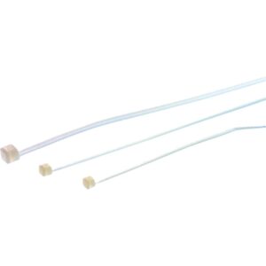 Kabelbinder natur 2,5x200mm Bundt max. Ø55mm Trækstyrke 80N Pakke med 100 stk