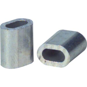 Wirelåse aluminiumfor 2,3mm wire – pk. á 100 stk