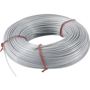 Wire. 2,3mm klar pvc 110M. – 110 meter