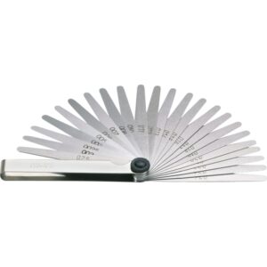 Søgerbladesæt 26 blade 0,03-0,1mm (spring på 0,01mm) 0,1-1mm (spring på 0,05mm)