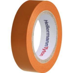 Tape PVC orange 0,15mmx15mmx10m – pk. á 10 stk