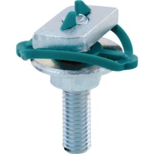 BIS RapidRail® Hammerfix T-bolt M10x80mm, tykkelse 5,0mm, SW17, for skinne WM 0 til 35. Elforzinket