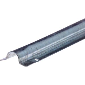 Kabeldækjern nr. 80 til beskyttelse af kabel, Størrelse 80 mm til 150 mm², Længde 1 meter, Varmgalvaniseret stål. – pk. á 9 stk
