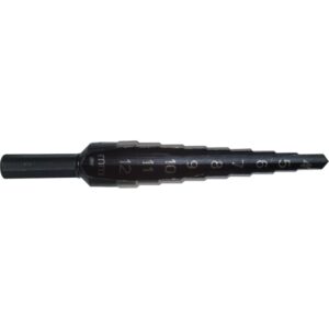 Trappebor 4-22mm 10 trin 4-6-8-10-12-14-16-18-20 -22mm skaft Ø10mm