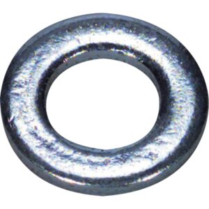 Skive M6 DIN 125A elforzinket materiale tykkelse 1,6mm indvendig diameter Ø6,4mm udvendig diameter Ø12mm – pk. á 100 stk