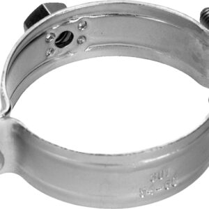 15-19mm rustfri uisoleret rørbøjle M8 gevind BIFIX 300 Max belastning 1000N Rustfri stål 316 – pk. á 50 stk