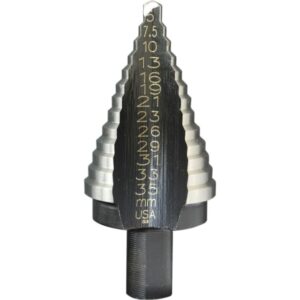 Trappebor 5-35mm 13 trin 5-7,5-10-13-16-19-21-23-26-29-31-33-35 skaft Ø13mm