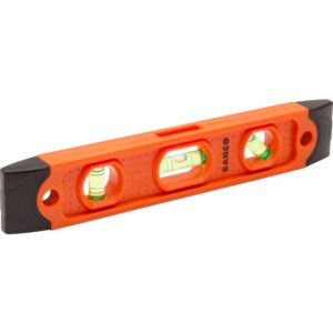 Plastik Torpedo vaterpas 225 mm. Forsynet med magnet