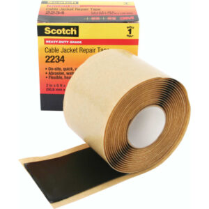 Scotch 2234 Mastik (Butyl) tape sort 51mm x 1,8m Ideel til kabelkappe reparation