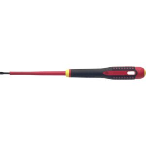 ERGO™ LAUS Skruetrækker BE-8040S lige kærv 0,8x4x100mm klinge 100mm, håndtag 20x122mm total længde 222mm