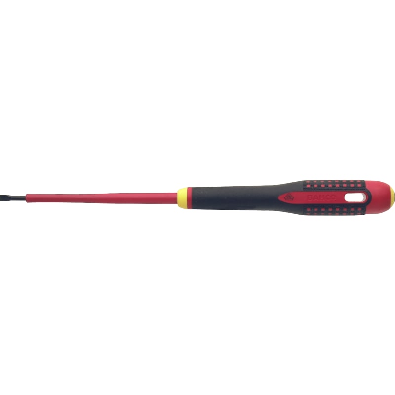ERGO™ LAUS Skruetrækker BE-8040S lige kærv 0,8x4x100mm klinge 100mm, håndtag 20x122mm total længde 222mm