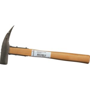 Lægtehammer KP650. Kraftfuld lægtehammer med spids og firkantet slagflade. Med træskaft