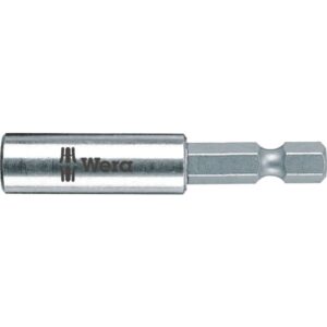 Wera 899/4/1 Universalholder bøsning i rustfri stål låsering og stærk magnet ¼ tilslutning, længde 50mm