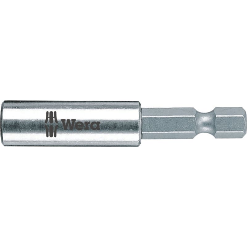 Wera 899/4/1 Universalholder bøsning i rustfri stål låsering og stærk magnet ¼ tilslutning, længde 50mm