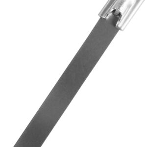 Rustfri kabelbinder i 316 stål, med låsekugle 7,9x679mm – pk. á 50 stk