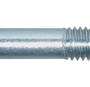 Bræddebolt M6x20mm DIN 603 med møtrik, elforzinket nøglevidde 10mm