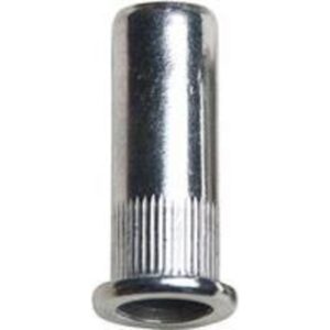Masterfix Mastergrip plant hoved blindnittemøtrik Aluminium – pk. á 250 stk