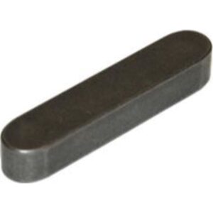 DIN 6885A pasfeder sort