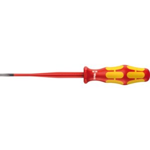 Wera LAUS 160 IS skruetrækker lige kærv 0,6x3,5, klinge 100mm håndtag 81mm total længde 181mm