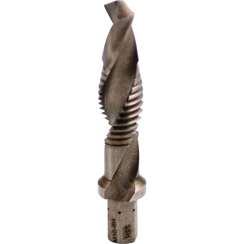 Kombinationssnittappe M5 boring, gevind, afgratning bordiameter 4,2mm
