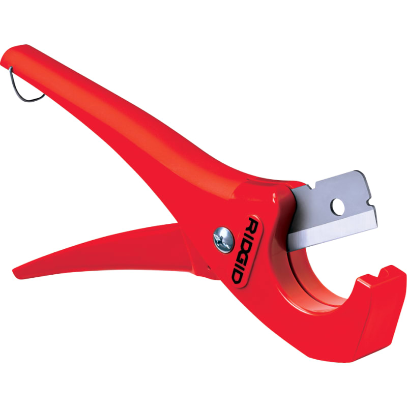 Plastrørsaks PC-1250 til alle typer plastmateriale fra 3-42mm med vendbar hurtigskiftkniv