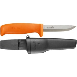 Håndværkerkniv HVK blad i 2,5 mm kulstål, bladlængde 93mm, leveres med skede
