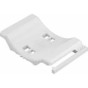 Trykfordeler universal type UW, kabel Ø 52–58 mm polyethylen lysegrå Ral 7035, Bredde 63,5 mm, Højde 11,8 mm, Længde 40 mm.