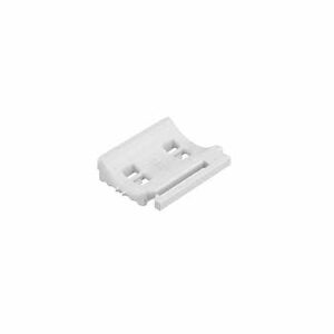 Trykfordeler universal type UW, kabel Ø 22–28 mm polyethylen lysegrå Ral 7035, Bredde 33,5 mm, Højde 8,3 mm, Længde 37 mm. – pk. á 100 stk