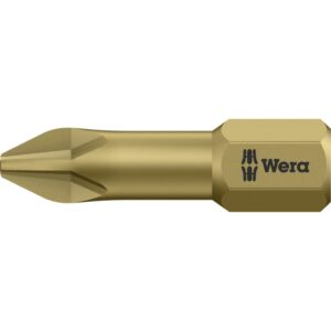 Wera 851/1 TH bits Phillips® kærv PH2 længde 25mm ¼ tilslutning – pk. á 10 stk