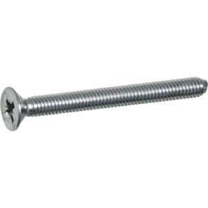 Skrue 4x40mm undersænket hoved gulkromat – pk. á 100 stk