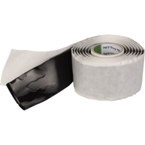 Vulkaniseringstape 12FB sort 38mm x1,5m, til isolering ved kabelsamlinger og afslutning