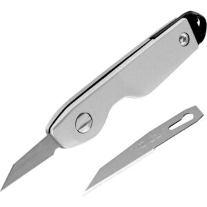 Foldelommekniv 110mm med blokeringsmekanisme leveres med knivblade 11-221
