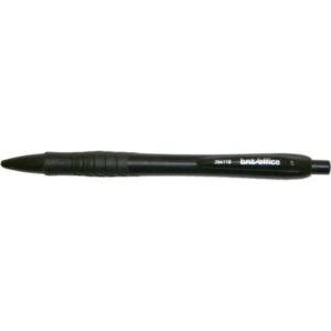 Pencil sort 0,7mm m/click gummigreb viskelæder