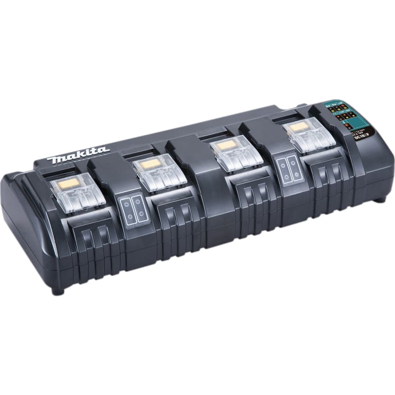 Oplader til 4 x 14,4V / 18V LXT-batterier